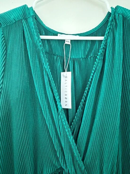 BALTIC BORN Forest Venus Pleated Maxi Dress XXL - Picture 2 of 5